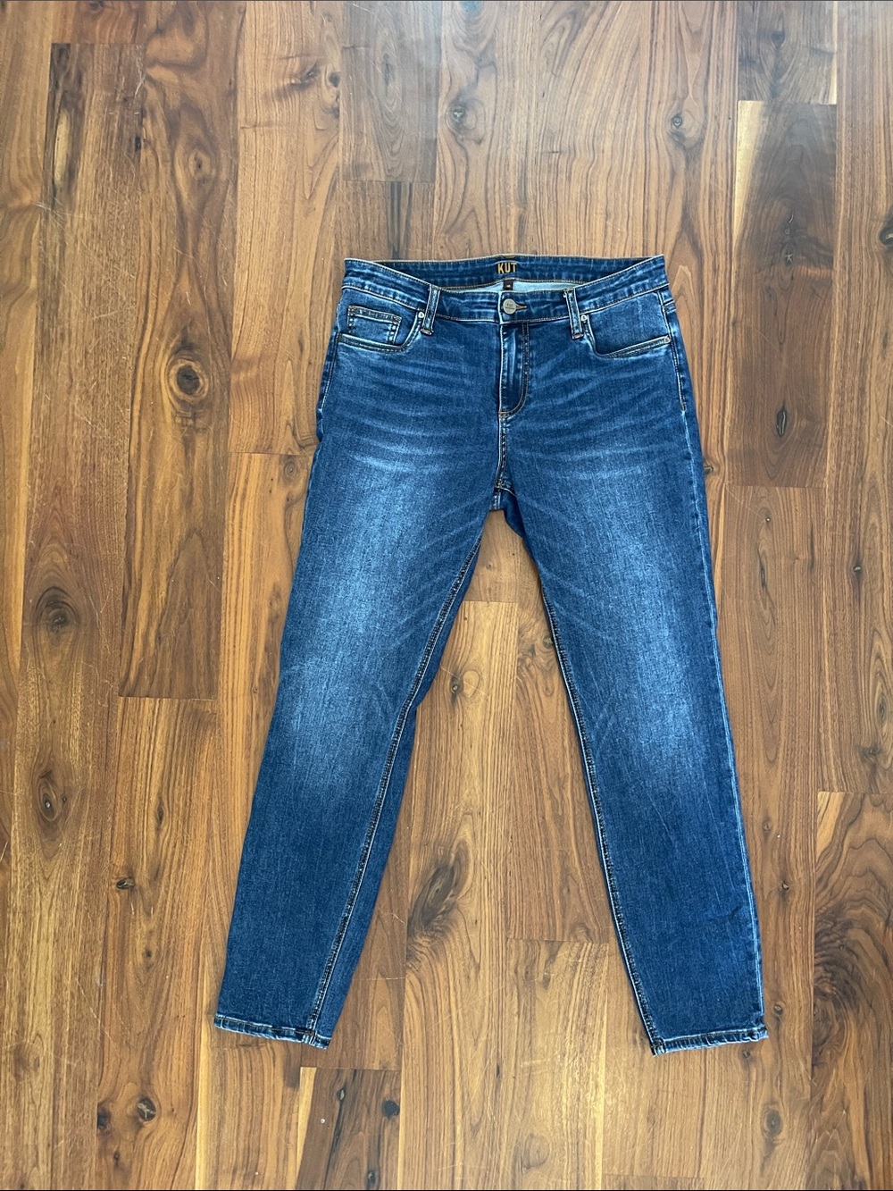 Kut from the Kloth Medium Blue Skinny Jeans